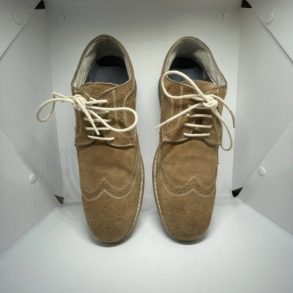 G.H. Bass & Co. Men's Pierson Taupe  Dress Shoes‎ (T300) Size 12D